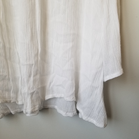 O'Neill women's white flowy Bell sleeve blouse - Picture 9 of 12